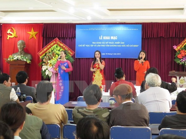Remise des prix du concours de création en l’honneur du président Ho Chi Minh  - ảnh 1